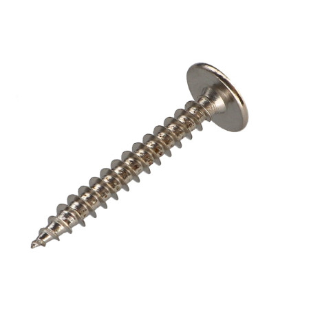 PARAFUSO dobradiça 6X45 rosca parcial TORX T30 Aço niquelado