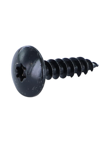 Parafusos de madeira e aglomerado TEKOR PARAFUSO dobradiça 6X25 roscado sobre 25 TORX T30 Aço zinco preto cut ponto
