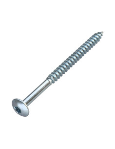 PARAFUSO dobradiça 7X120 roscado sobre 90 TORX T30 Zinco cr3 96 horas de nevoeiro salino sem corrosão vermelha cut