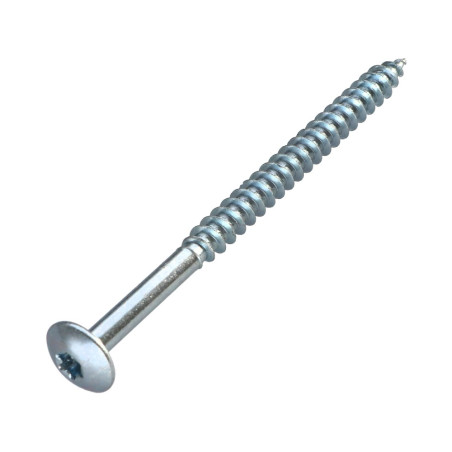 PARAFUSO dobradiça 7X120 roscado sobre 90 TORX T30 Zinco cr3 96 horas de nevoeiro salino sem corrosão vermelha cut