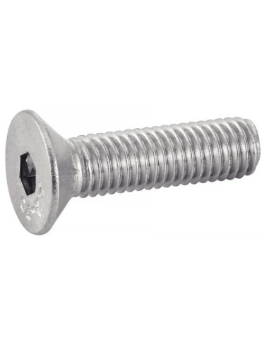 Sortido 1240 Parafuso de metais cabeça fresada hexagonal oca FHC Aço inoxidável A4