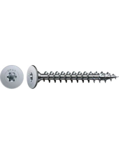 Spax Parafuso de madeira cabeça plana 4X16 rosca total TORX T20 4CUT WIROX