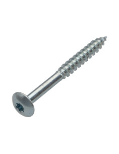 PARAFUSO dobradiça 7X70 roscado sobre 40 TORX T30 cut ponto antifenda tipo 17 Zinco cr3 96 horas de nevoeiro salino