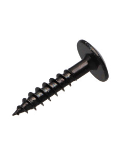 PARAFUSO dobradiça 6X30 rosca parcial TORX T30 Aço zinco preto 2