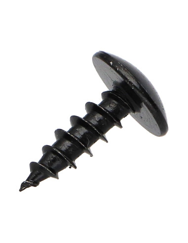 PARAFUSO dobradiça 5X16 rosca total TORX T20 Aço zinco preto
