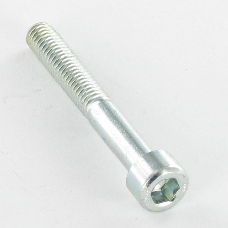 Parafuso de metais Parafuso cabeça oca sextavada chave de 17 M20X60 roscado sobre 52 Classe 12.9 Aço zinco branco