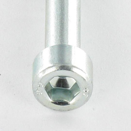 Parafuso de metais Parafuso cabeça oca sextavada chave de 17 M20X60 roscado sobre 52 Classe 12.9 Aço zinco branco