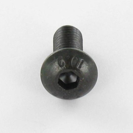 Parafuso de metais Parafuso de Cabeça Oca Sextavada M6X55 rosca total classe 10.9 chave de 4 Aço bruto