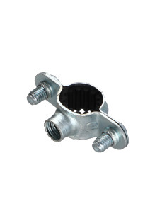 Colar de fixação simples à prova de som M7X150 diâmetro 10 Aço zinco branco