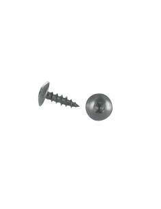 PARAFUSO dobradiça 6X30 rosca total TORX T30 Aço inoxidável A2 Preto