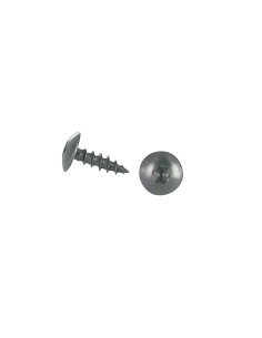 PARAFUSO dobradiça 6X20 rosca total TORX T30 Aço inoxidável A2 Preto