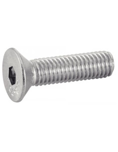Sortido 1240 Parafuso de metais cabeça fresada hexagonal oca FHC Aço inoxidável A4 2