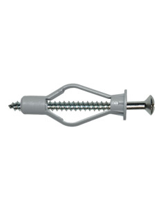Bucha Nylon 8X40 com Parafuso de madeira cabeça fresada 4X45