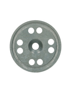 FOLHETO SINAL ISOLANTE 9X70 Aço zinco branco - Parafuso Express