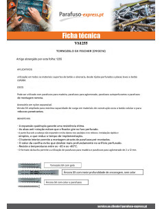 Bucha Nylon Fischer SX-S com colar e Parafuso 8X40 2