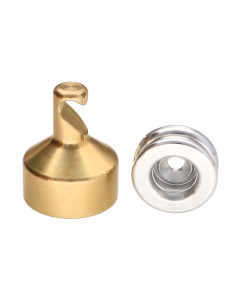Gancho decorativo Bronze con fissaggio multimateriais L'ATTACHANTE
