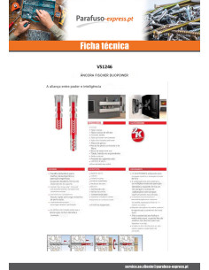 Bucha Nylon DUOPOWER Fischer 8X65 +5X80 PARAFUSOS 2