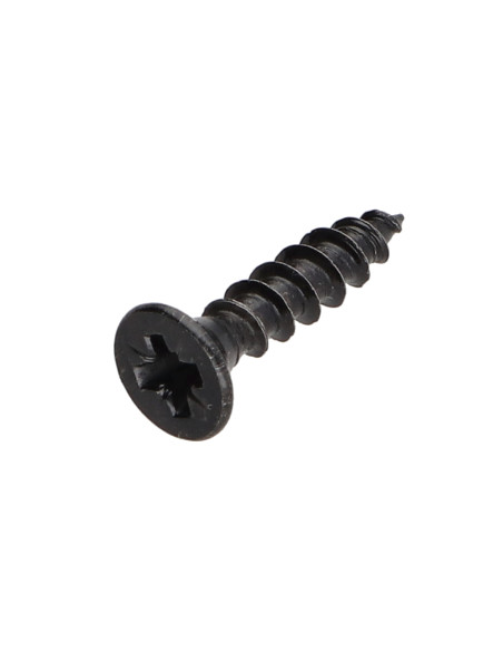Parafuso de madeira aglomerado PREMIUM cabeça fresada Pozi PZ6 4X20 Aço zinco preto