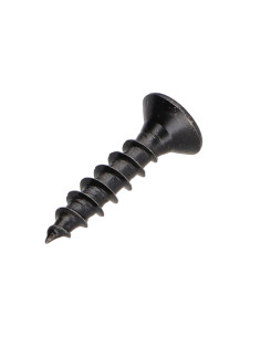 Parafuso de madeira aglomerado PREMIUM cabeça fresada Pozi PZ6 4X20 Aço zinco preto 2