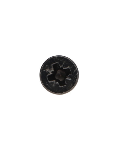 Parafuso de madeira aglomerado PREMIUM cabeça fresada Pozi PZ6 4X20 Aço zinco preto