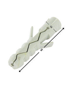 Bucha Nylon 12X60 sem gola - Parafuso Express 2