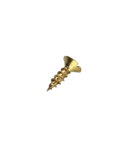 Parafuso de madeira aglomerado cabeça fresada sulcada 3,5 x 12 Bronze 2