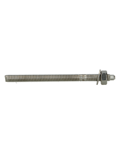 Perno roscado Fixações QUÍMICO M16X190 Aço zinco branco