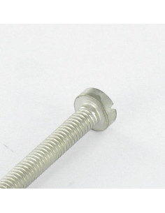 Parafuso de metais Bronze com banho de estanho cabeça cilíndrica larga sulcada M4X4 2