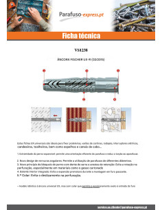 Bucha Fischer UX-R 6X35 - Parafuso Express 2