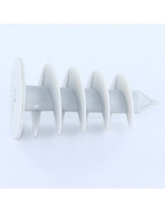 Pino de isolamento roscado GORDO 25X50 Nylon - Parafuso Express