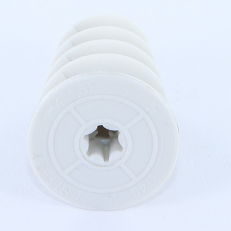 Pino de isolamento Fio grosso 25X120 Nylon - Parafuso Express