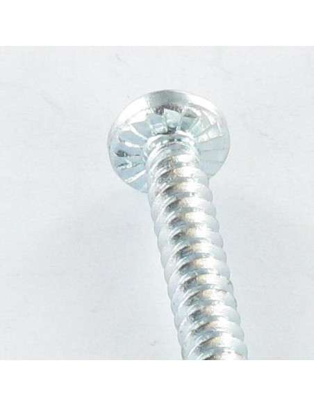 Autoperfurante cabeça cilíndrica panela phillips 3,5 x 22 SQ1/ phillips 2 Aço zinco branco
