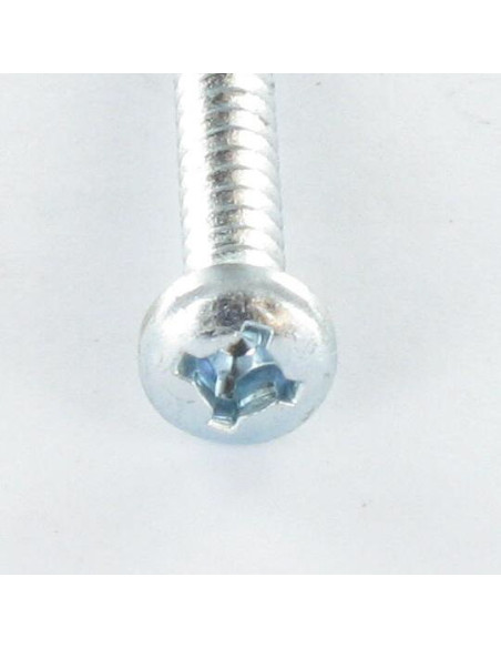 Autoperfurante cabeça cilíndrica panela phillips 3,5 x 22 SQ1/ phillips 2 Aço zinco branco