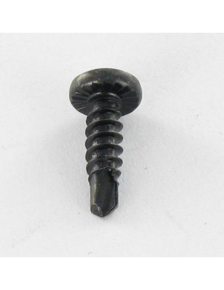 Autoperfurante cabeça cilíndrica panela phillips 4,8 x 32 rede de chapa Aço zinco preto