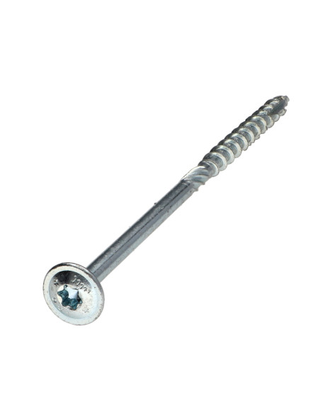 Parafusos de madeira e aglomerado TEKOR cabeça disco TORX T40 cut ponto antifenda tipo 17 10X140 rosca parcial Aço