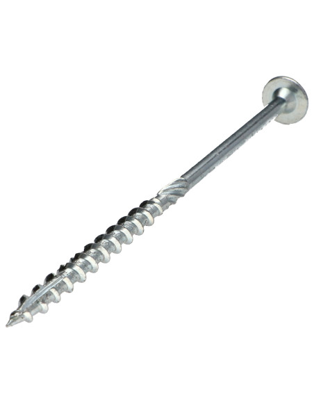 Parafusos de madeira e aglomerado TEKOR cabeça disco TORX T40 cut ponto antifenda tipo 17 10X140 rosca parcial Aço