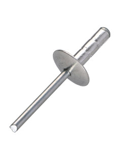 Multigrip blindklinknagels Alumínio Pino de aço 4,8X24 cabeça extra larga 2
