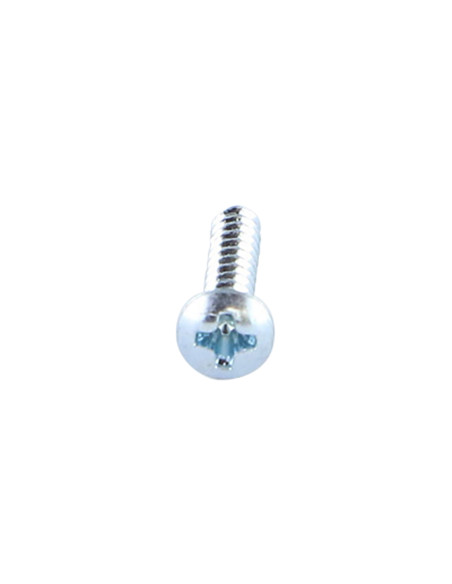 Parafuso de chapa cabeça fresada de panela Phillips 1 2,9 x 19 Aço zinco branco