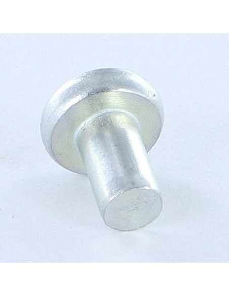Rebite de ferro de cabeça plana cabeça plana 6X12 Aço zinco branco