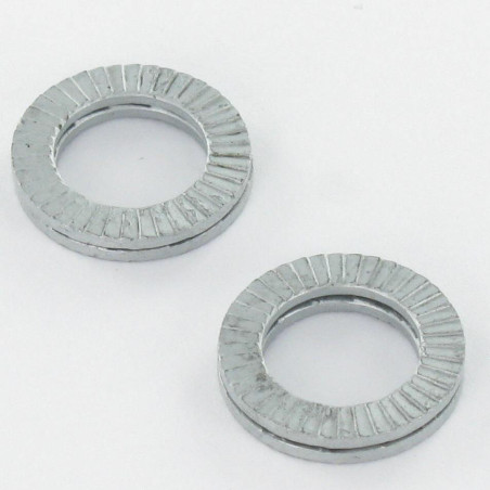 Rondela NORD-LOCK ® Aço bruto DELTA PROTEGER M3 720 Horas de nevoeiro salino sem corrosão vermelha