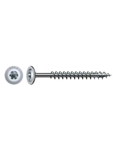 Spax Parafuso de madeira cabeça disco TORX T40 8X80 roscado sobre 70 4CUT WIROX