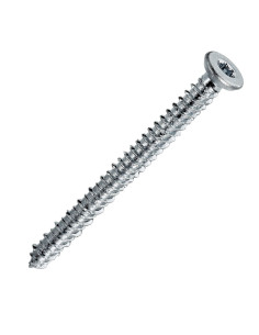 Parafuso Betão cabeça fresada reduzida 7,5 x 132 TORX T30 Aço zinco branco
