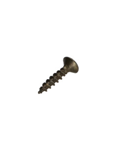 Parafuso de madeira aglomerado VBA3 cabeça fresada Pozi 4X20 aço bronze 2