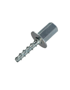 Parafuso de betão Fêmea Aço zinco branco 6X35 - Parafuso Express 2