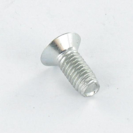 Parafuso autorroscante cabeça fresada M6X20 TORX T30 Aço zinco branco