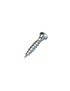 Parafuso de madeira aglomerado VBA3 CACHTOR 6X38 Aço zinco branco 2