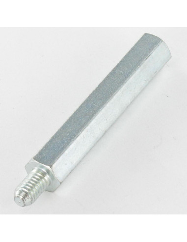 Espaçador hexagonal macho fêmea M3/8 5X8 roscado sobre 5 Aço zinco branco