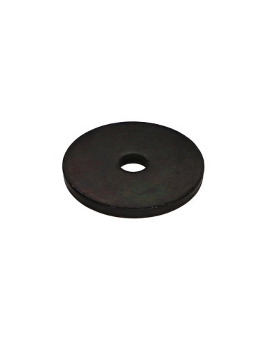 Rondela 8,2 x 41 x 4 Aço bruto Zinco níquel preto 480 horas de nevoeiro salino sem corrosão vermelha