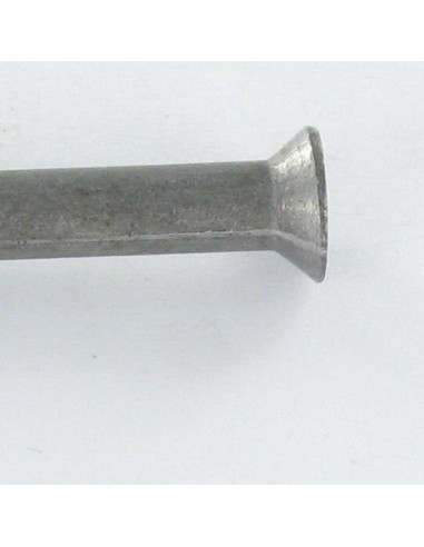 Rebite de ferro de cabeça plana cabeça fresada 6X12 Aço bruto