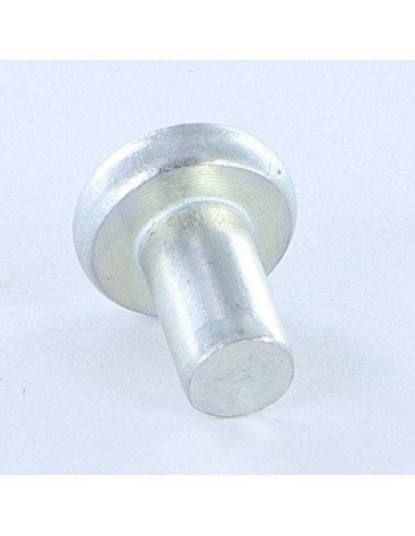 Rebite de ferro de cabeça plana cabeça plana 5X47 Aço zinco branco